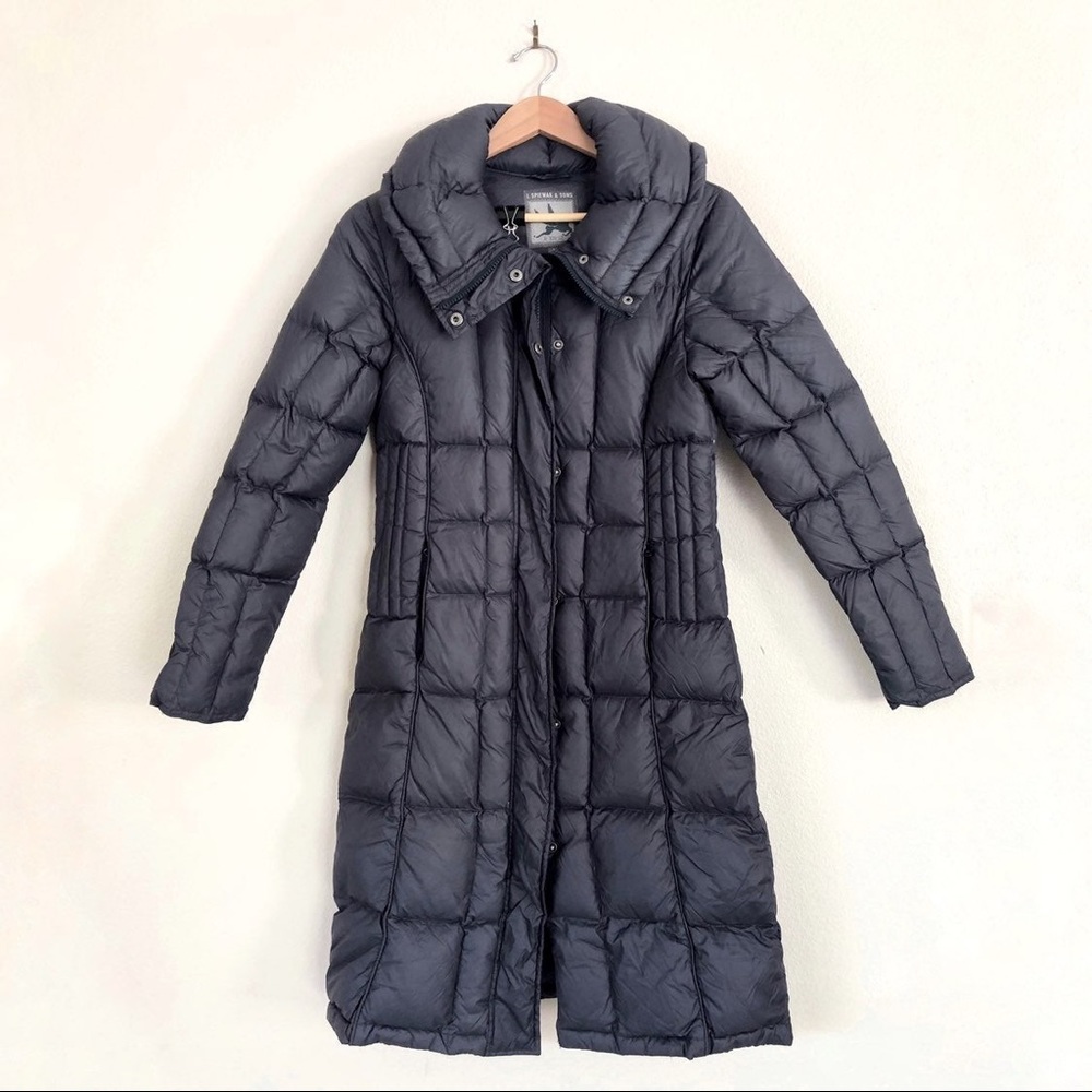 SPIEWAK Long Down Puffer Coat Women’s size Medium